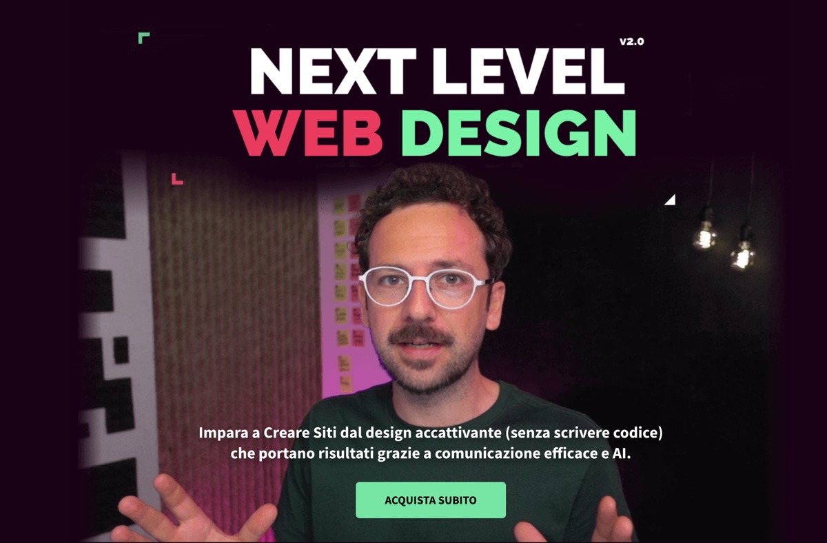 Scopri i nostri corsi per web designer.